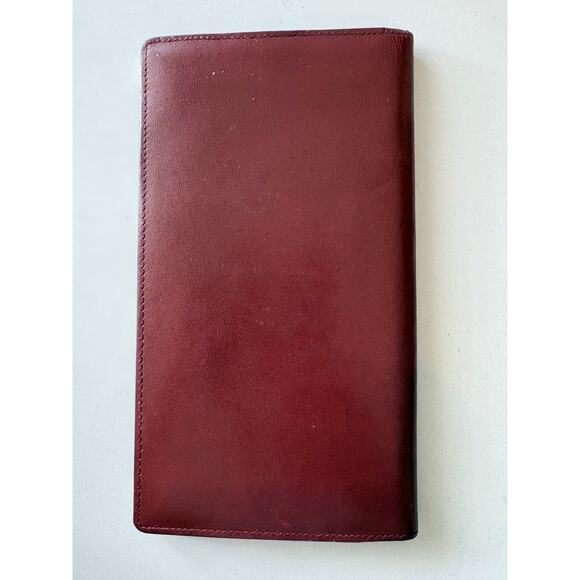 Cartier Paris Must de Cartier Burgundy Leather Long Wallet - Picture 3 of 10